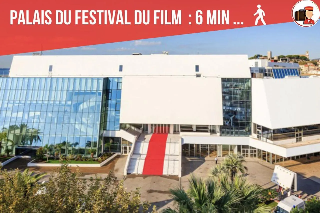 Le Cocon Des Artistes - Coeur De Cannes - Spacieux - Terrasse - Clim